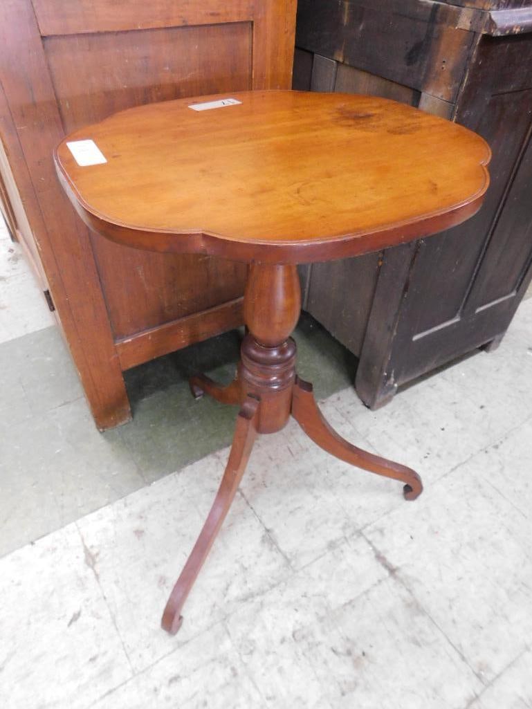 Early Cherry Candle Stand - Slight Damage on Bottom - 27" x 18"x 16" - 7