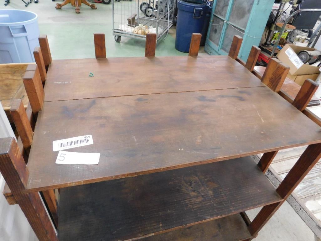 Hand Made Stick Shelf - 47" x 26" x 18" - 2