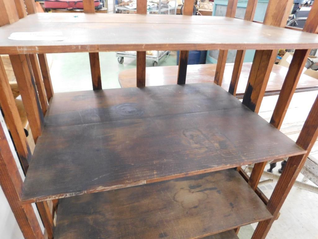 Hand Made Stick Shelf - 47" x 26" x 18" - 3