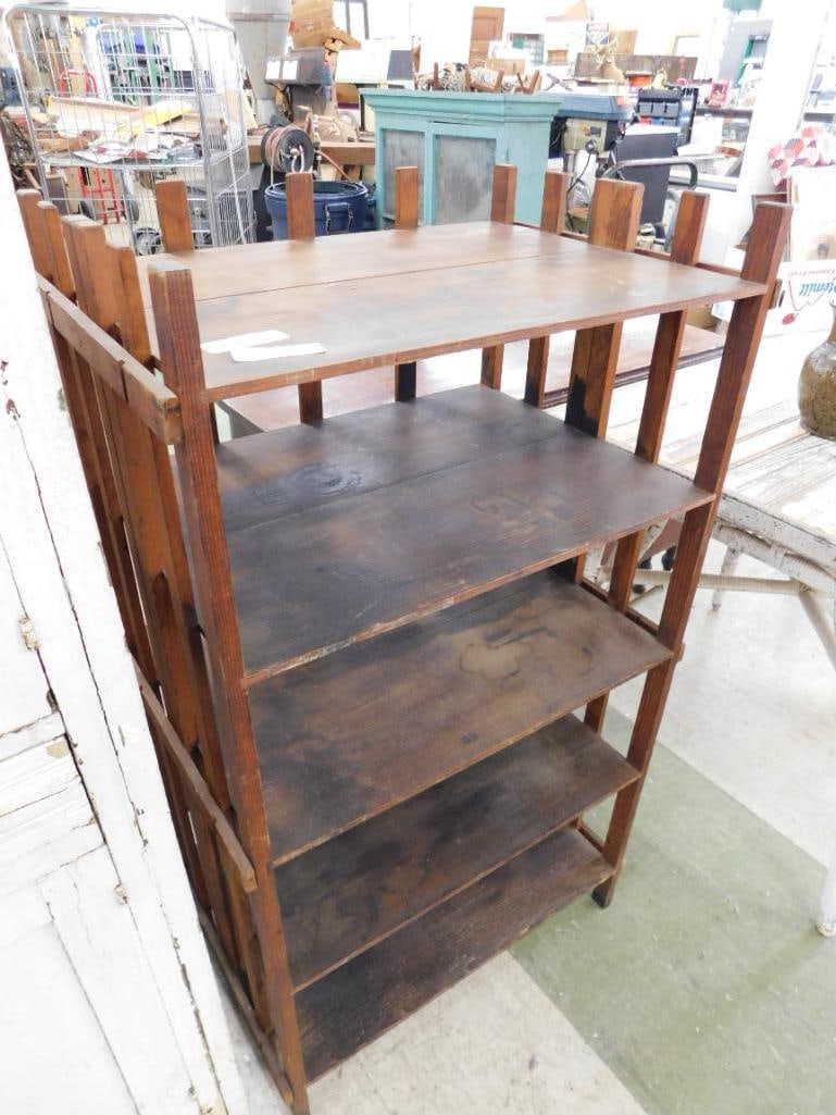 Hand Made Stick Shelf - 47" x 26" x 18" - 7