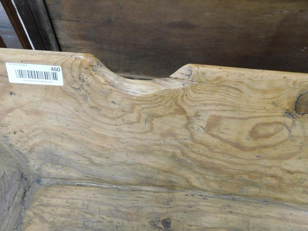 Rectangular Dough Bowl / Trough - 7" x 40" x 16" - 3