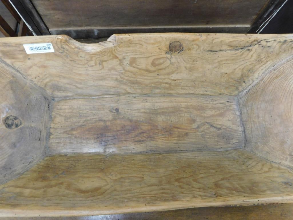 Rectangular Dough Bowl / Trough - 7" x 40" x 16" - 5