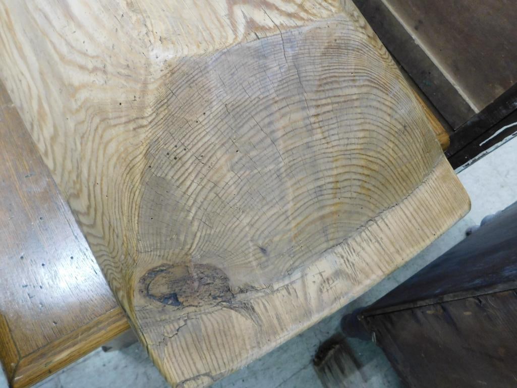 Rectangular Dough Bowl / Trough - 7" x 40" x 16" - 8