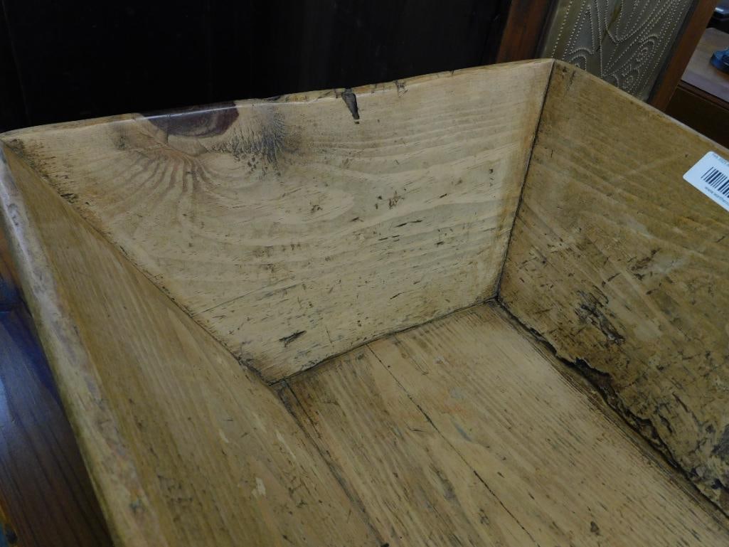 Rectangular Dough Bowl / Trough - 6" x 33"x 18" - 5