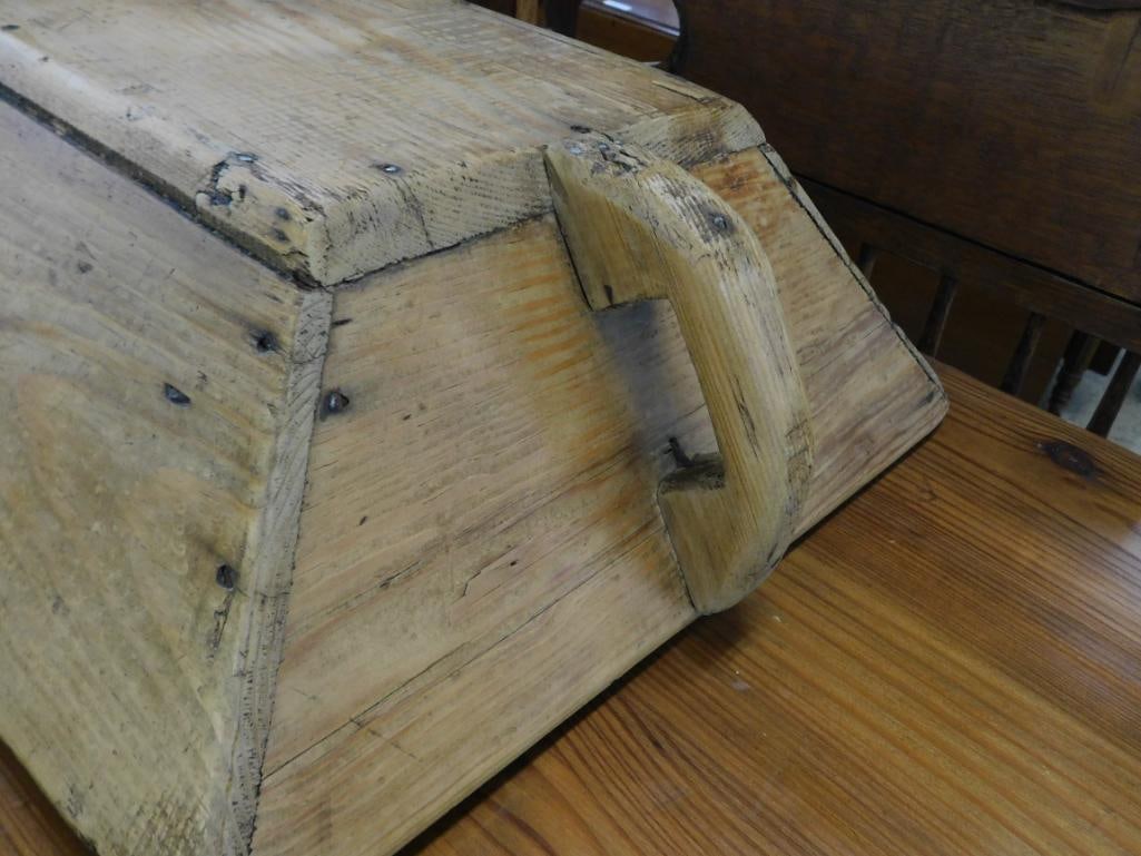 Rectangular Dough Bowl / Trough - 6" x 33"x 18" - 6