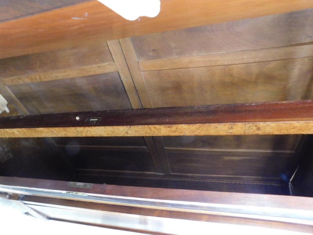 9 Piece Break Down Armoire - with Shelves - Inlaid - 90" x 60" x 19" - 5