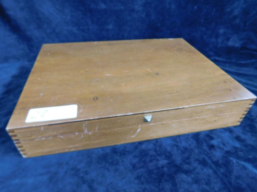 Rodgers Bros. Silverplate Flatware Set - Springtime Pattern - 50 Pieces - 8