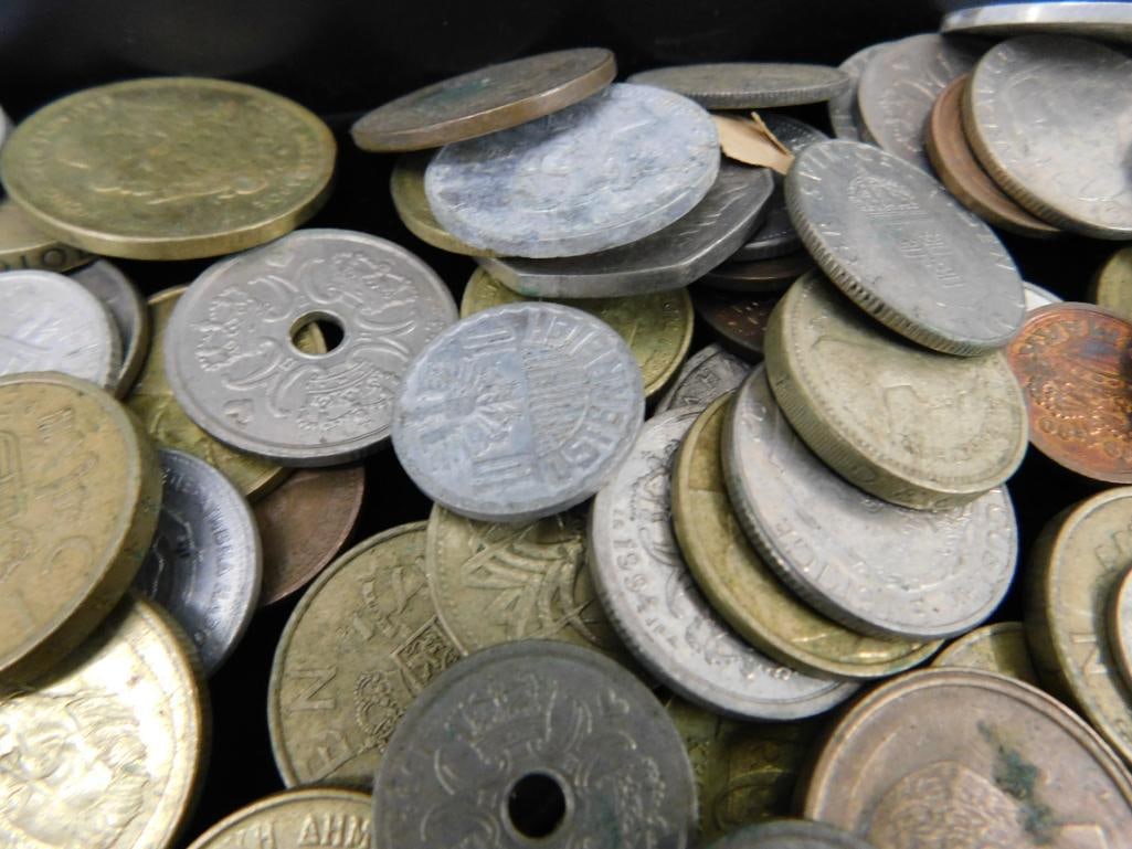 Tray Lot of Misc. Foreign Coins - 3