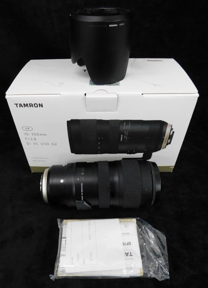 Tamron Camera Lens For Nikon - SP - 70-200mm - F/2.8 - Di VC USD G2: Original Box - See Photos For Details and Condition 