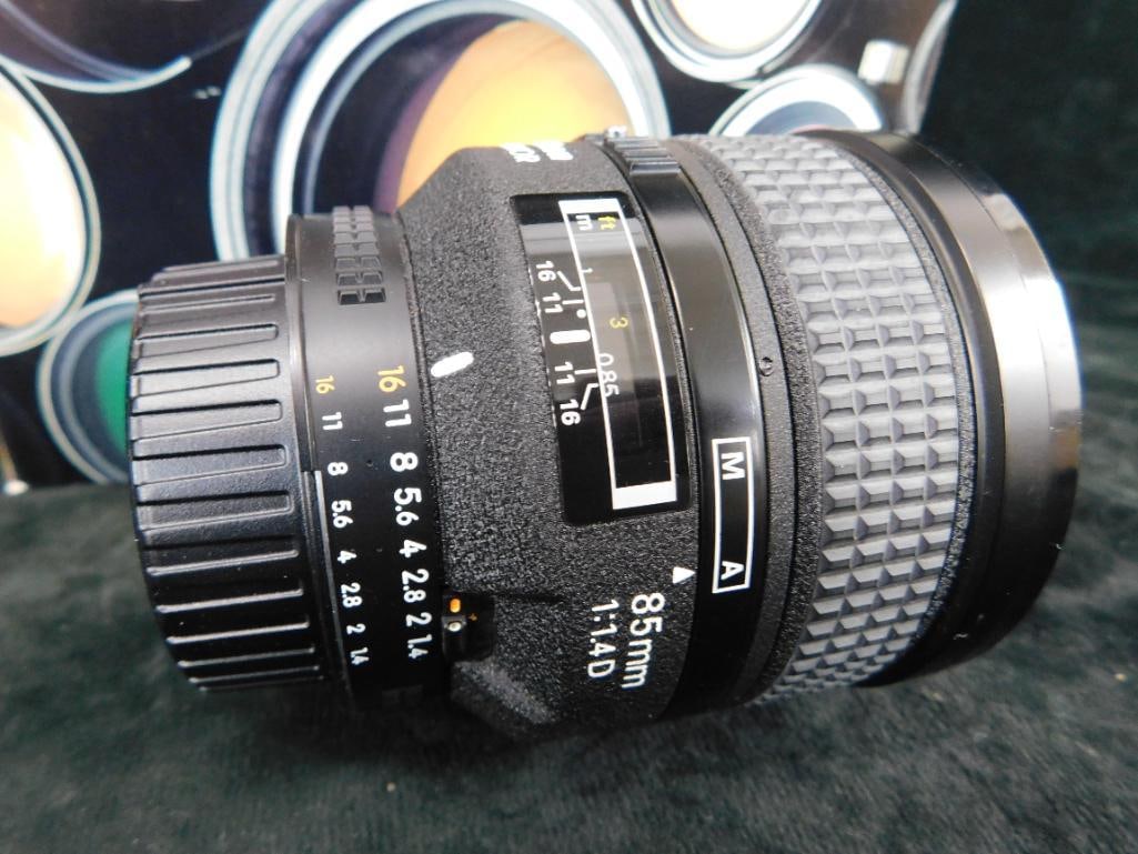 Nikkor Camera Lens By Nikon - 85mm - F/1.4 - D IF - 2