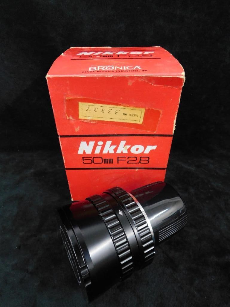 Bronica Nikkor Camera Lens - 50mm - F/2.8 - 10