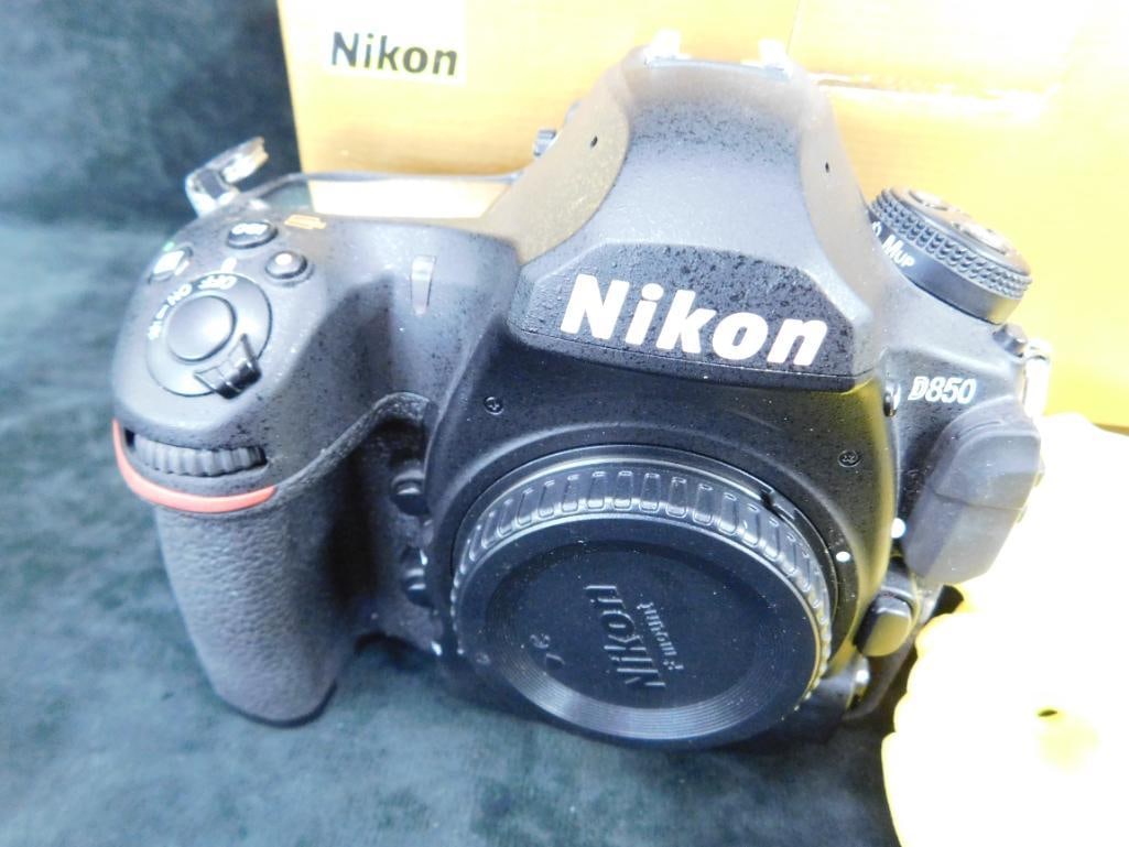 Nikon D850 Digital Camera - No Lens - Rubber Skin - 2