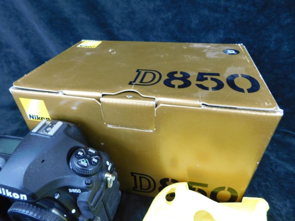 Nikon D850 Digital Camera - No Lens - Rubber Skin - 7