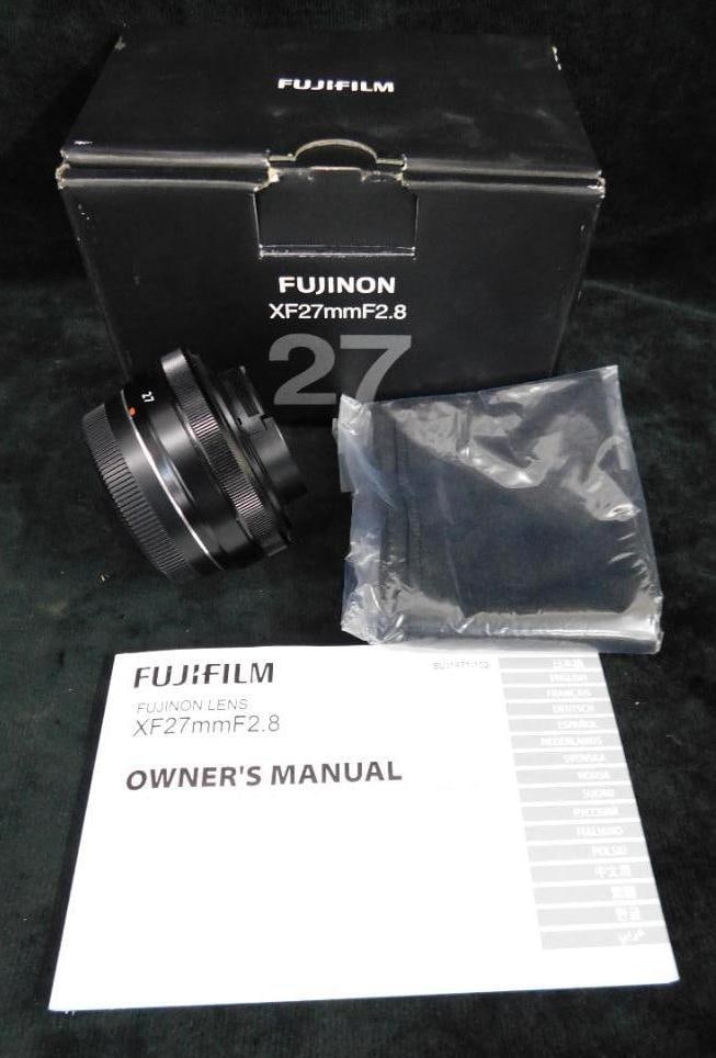 Fujinon Camera Lens - XF27-27mm - F/2.8: Original Box - See Photos For Details and Condition 