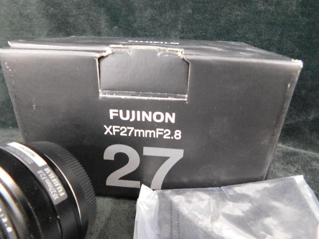 Fujinon Camera Lens - XF27-27mm - F/2.8 - 8