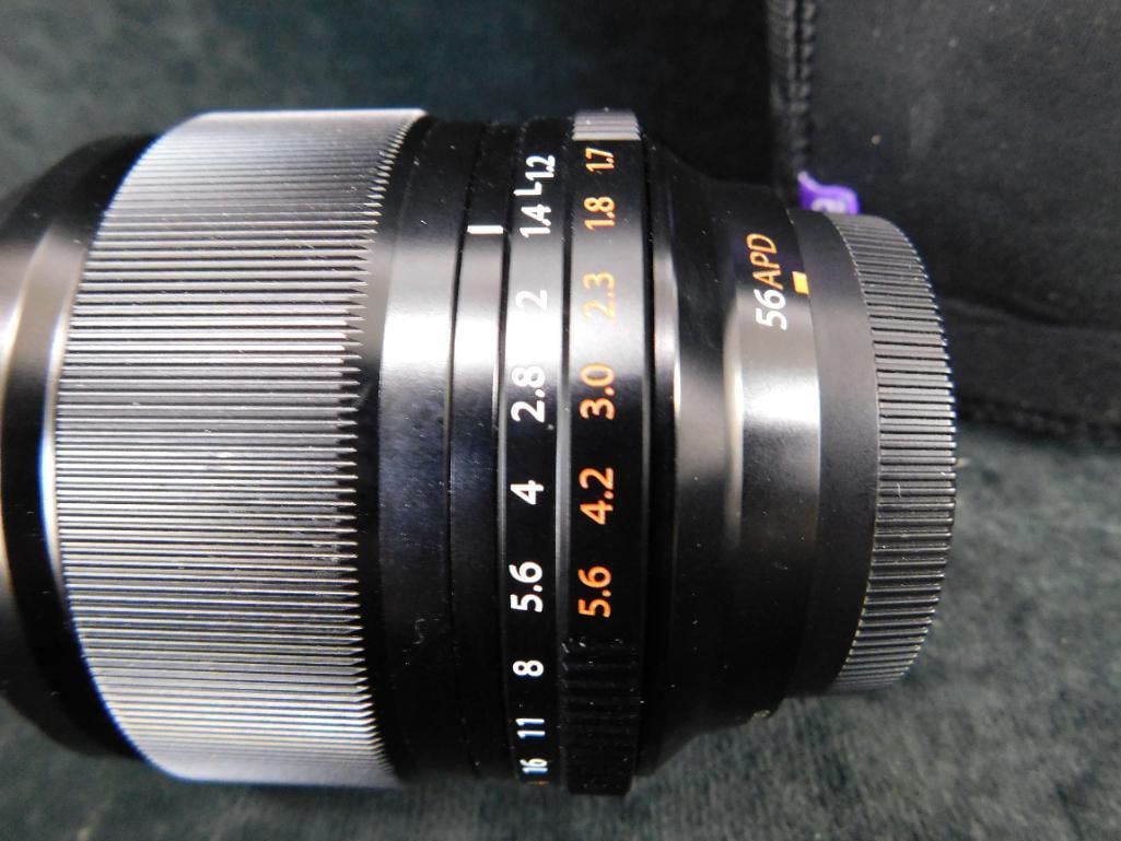 Fuji Film Camera Lens - XF56 -APD - Soft Case - 6