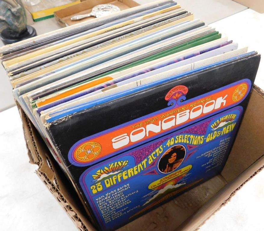 Box Lot of 30 Plus LP Albums - 60s-70s Rock and Roll Albums (1 of 20)