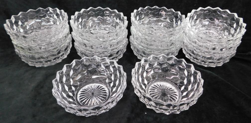 Fostoria Glassware - American Pattern - 14 - 5.5" Bowls (1 of 9)