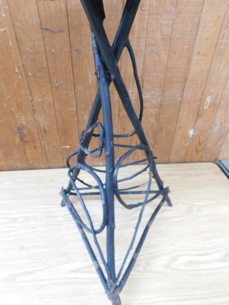 Vintage Twig Table - 27.5" x 12.5" x 12.5" - 8