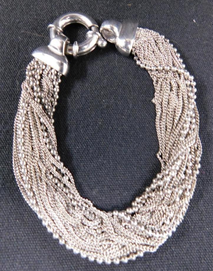Sterling Silver - Bracelet - 38.95 Grams (1 of 8)