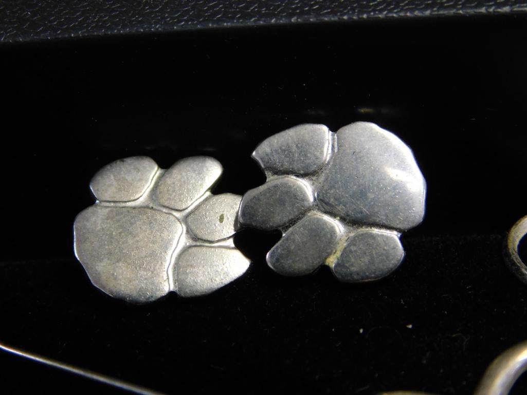 Sterling Silver - Group of Earrings and Pendants - 20 Grams TW - 2