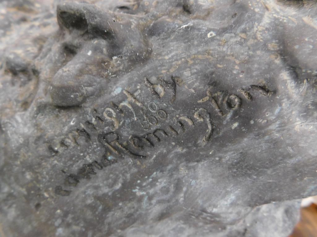 Frederic Remington - AFTER DEATH - "Mountain Man" - L.E. 20/500 - 28.5" x 18" x 11.5" - 7