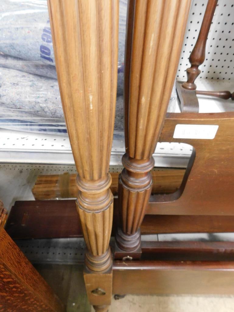 Queen Size 4 Post Bed - 67" Tall - 3