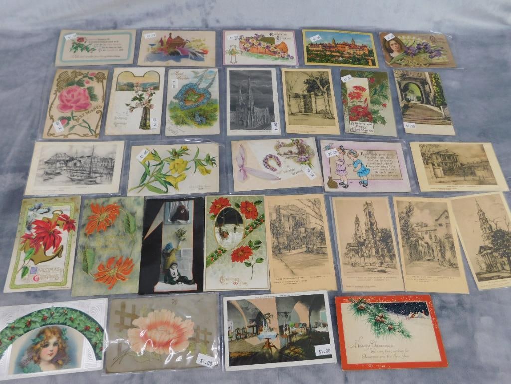 Group of Vintage Used Postcards - Holidays and More - 11