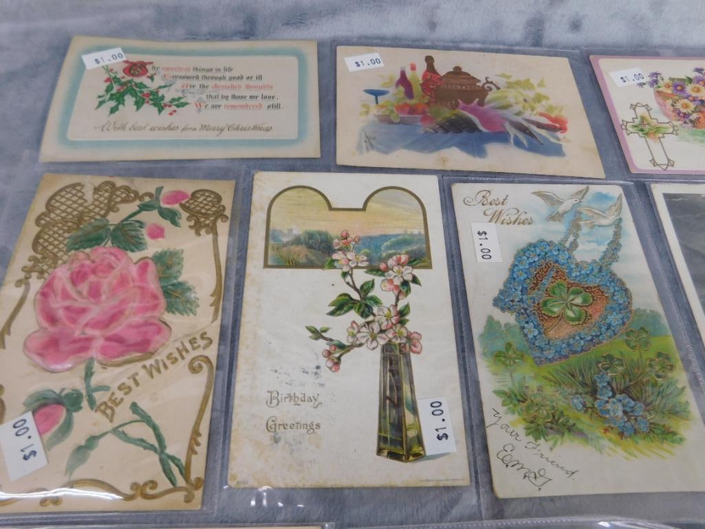 Group of Vintage Used Postcards - Holidays and More - 2