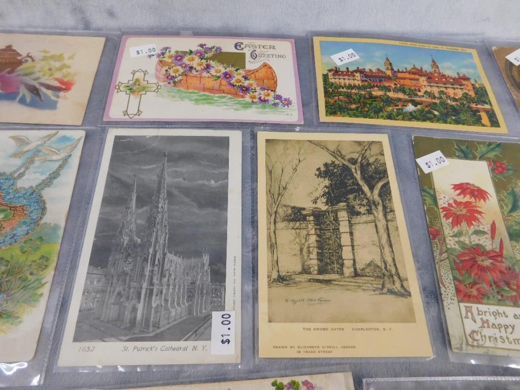 Group of Vintage Used Postcards - Holidays and More - 3