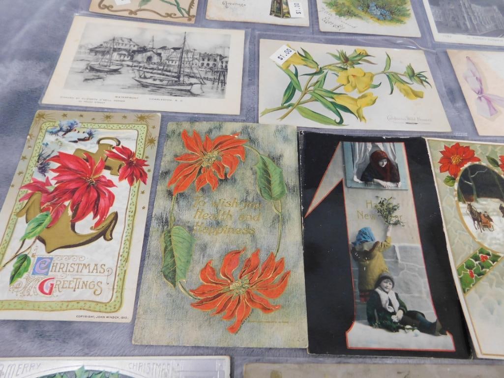 Group of Vintage Used Postcards - Holidays and More - 5