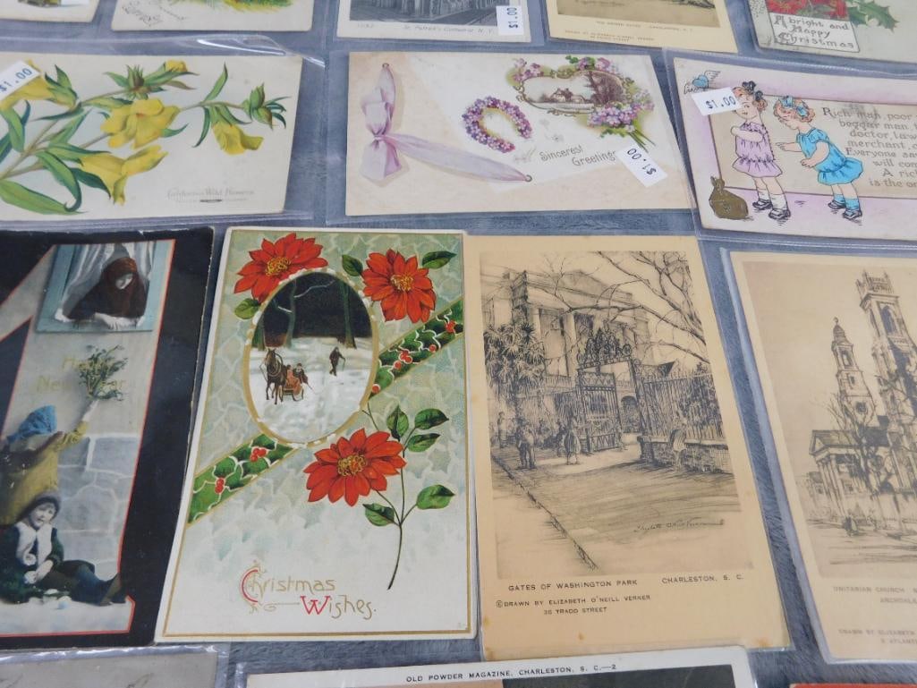 Group of Vintage Used Postcards - Holidays and More - 6
