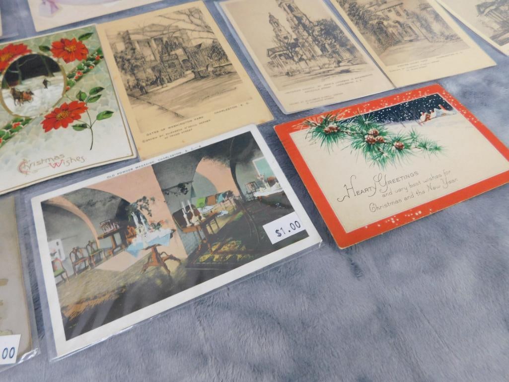 Group of Vintage Used Postcards - Holidays and More - 9
