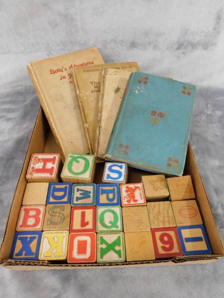 Vintage Childs Letter Blocks - Books - 17