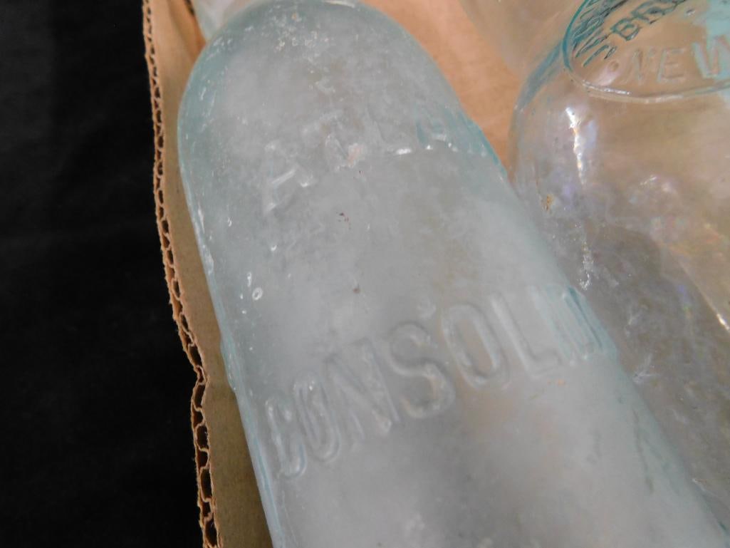 Group of 6 Vintage Bottles - "Atlanta Consolidated Inc." - "Jacob Ruppert Brewing" - 2