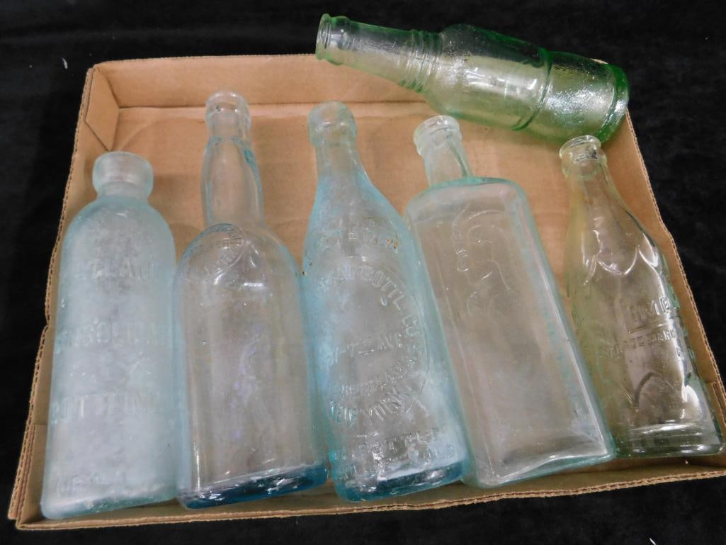 Group of 6 Vintage Bottles - "Atlanta Consolidated Inc." - "Jacob Ruppert Brewing" - 9
