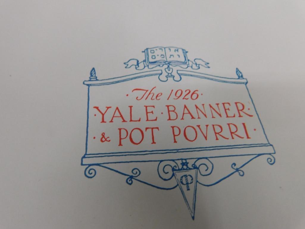 1926 Yale Annual / Yearbook - "Banner and Pot Pourri" - 5