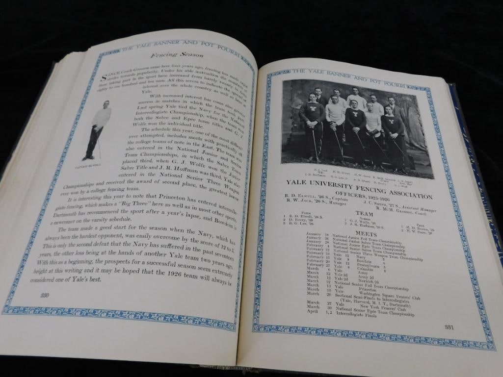1926 Yale Annual / Yearbook - "Banner and Pot Pourri" - 8