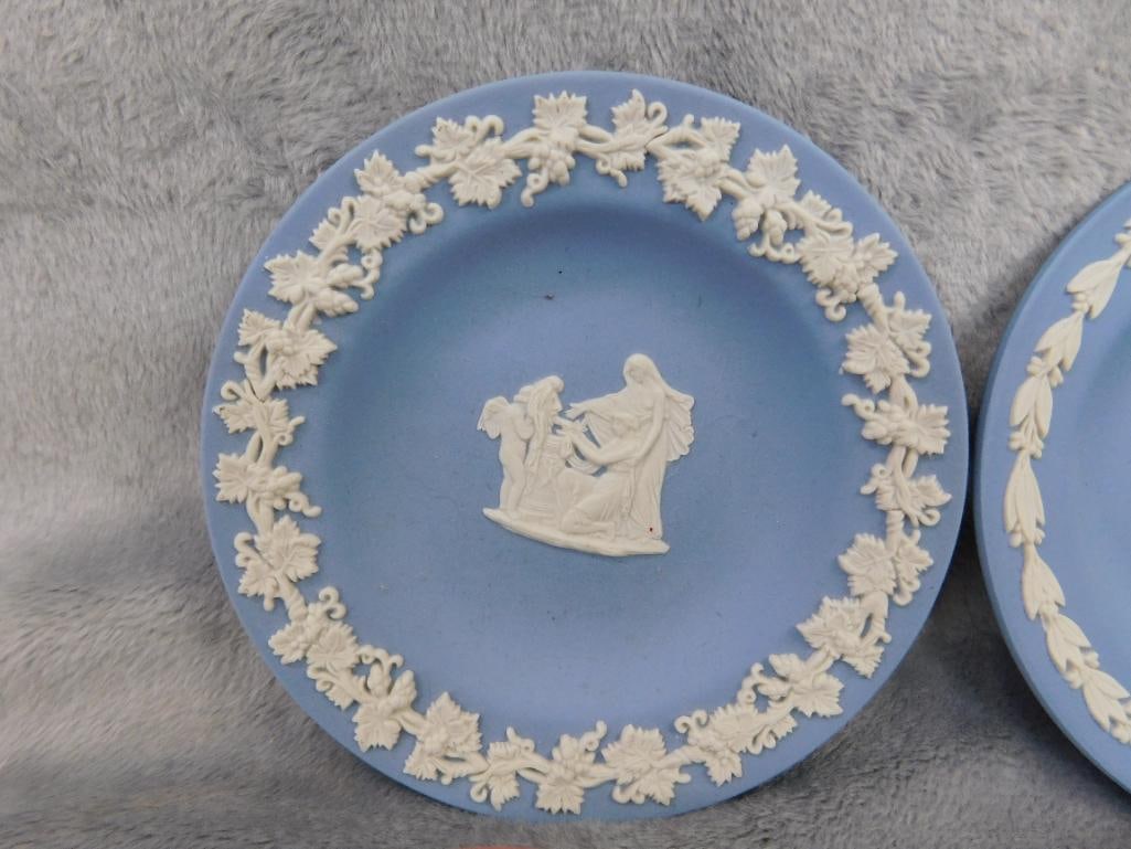 Group of 6 Wedgwood Jasperware 4.5" Ashtray / Small Plates - 2