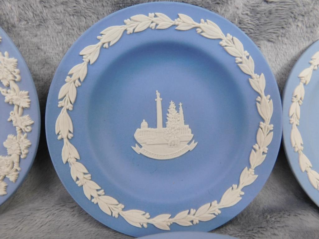Group of 6 Wedgwood Jasperware 4.5" Ashtray / Small Plates - 3