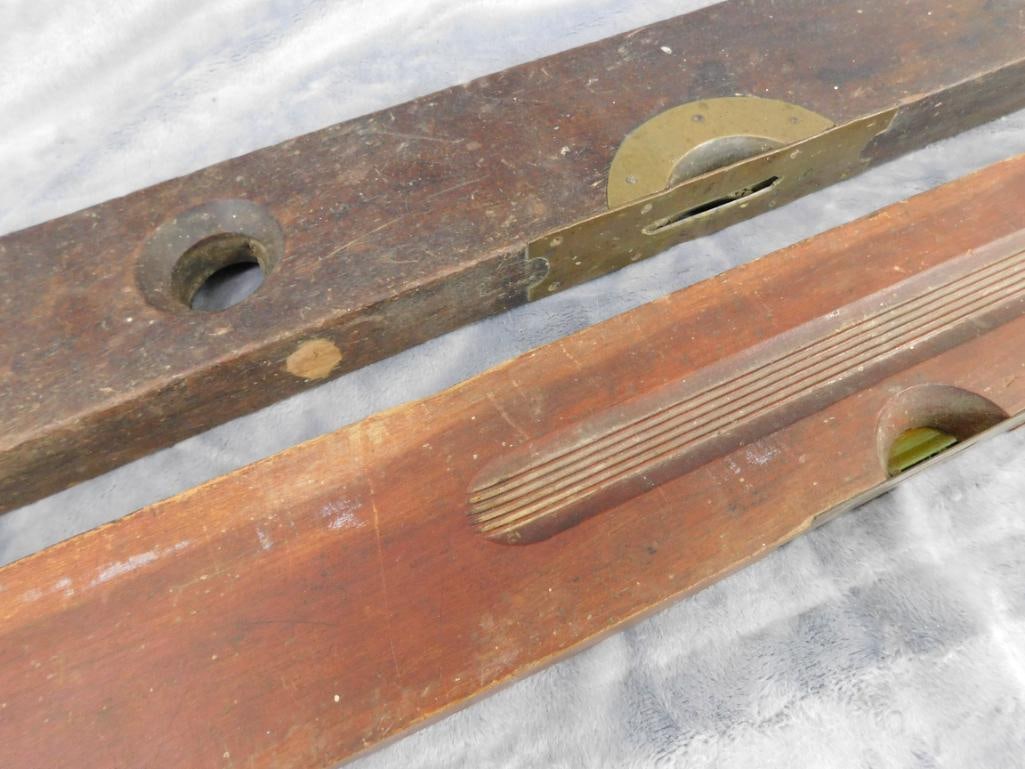 Walnut and Brass 29" Level - Keen Kutter 28" Level - 3