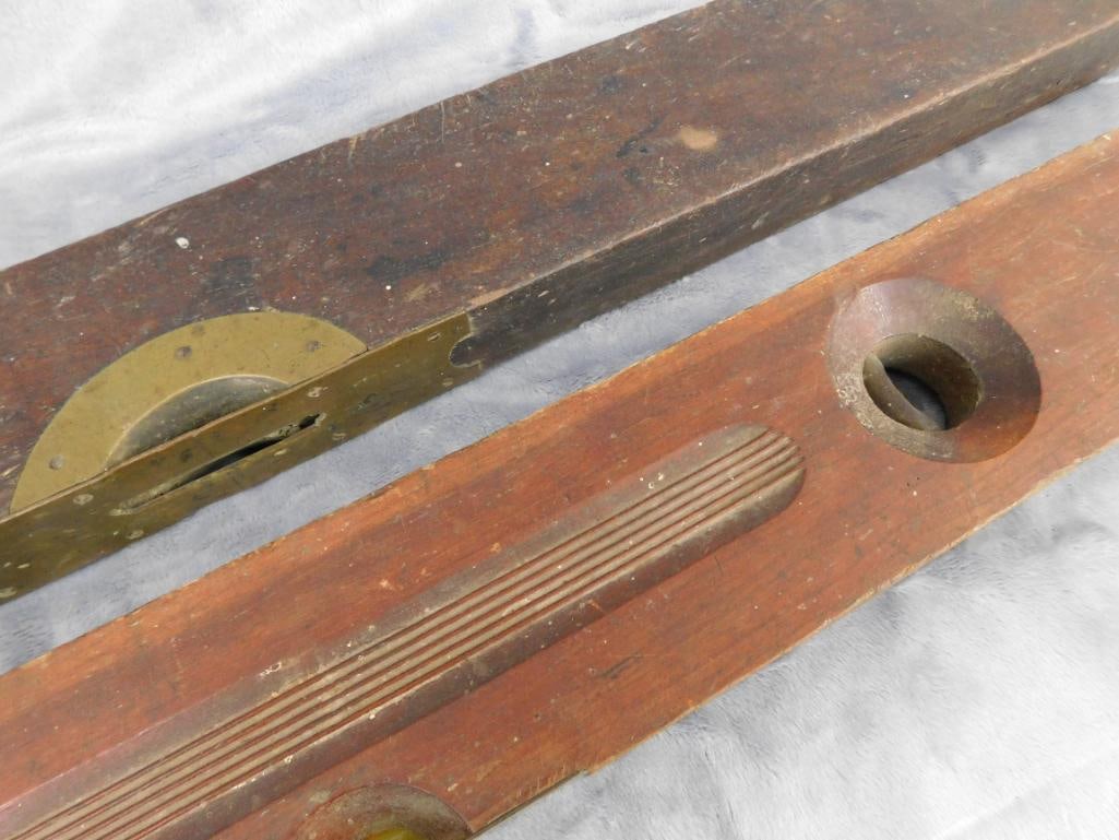 Walnut and Brass 29" Level - Keen Kutter 28" Level - 4