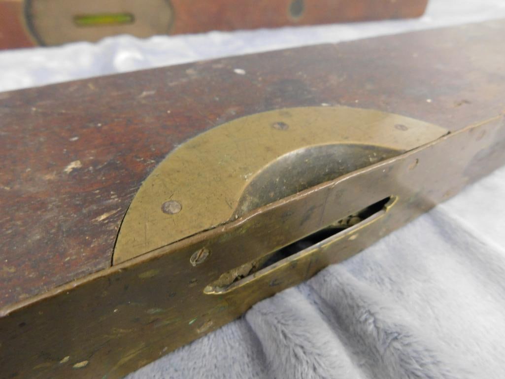 Walnut and Brass 29" Level - Keen Kutter 28" Level - 8