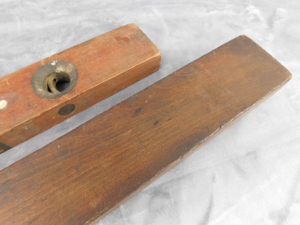 Stanley No 104 18" Level - Sargent 24" Level - 4