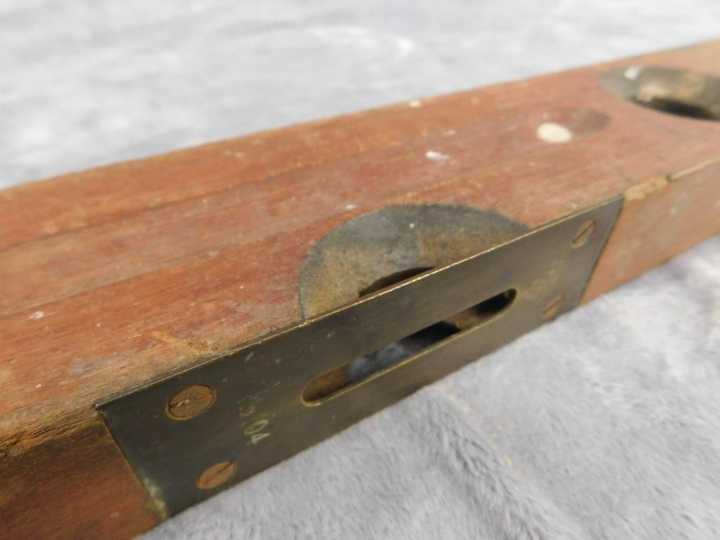 Stanley No 104 18" Level - Sargent 24" Level - 9