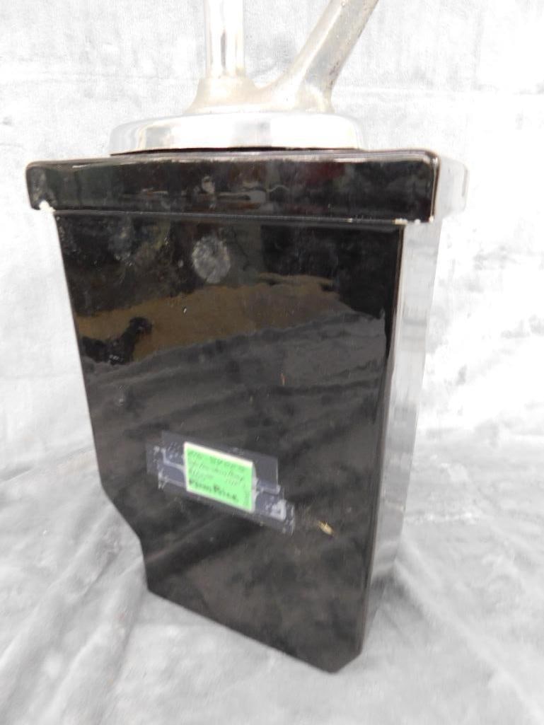Vintage Soda Fountain Syrup Dispenser - "Chocolate" - 14" x 4.25" x 7.5" - 4