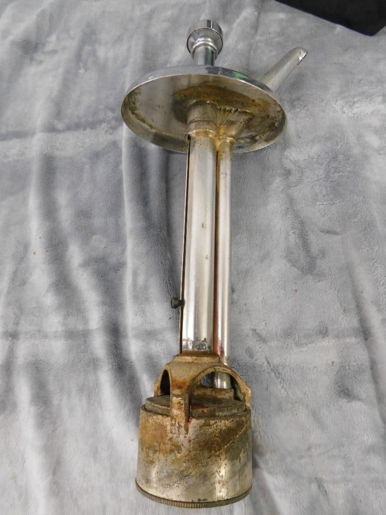 Vintage Soda Fountain Syrup Dispenser - "Chocolate" - 14" x 4.25" x 7.5" - 5
