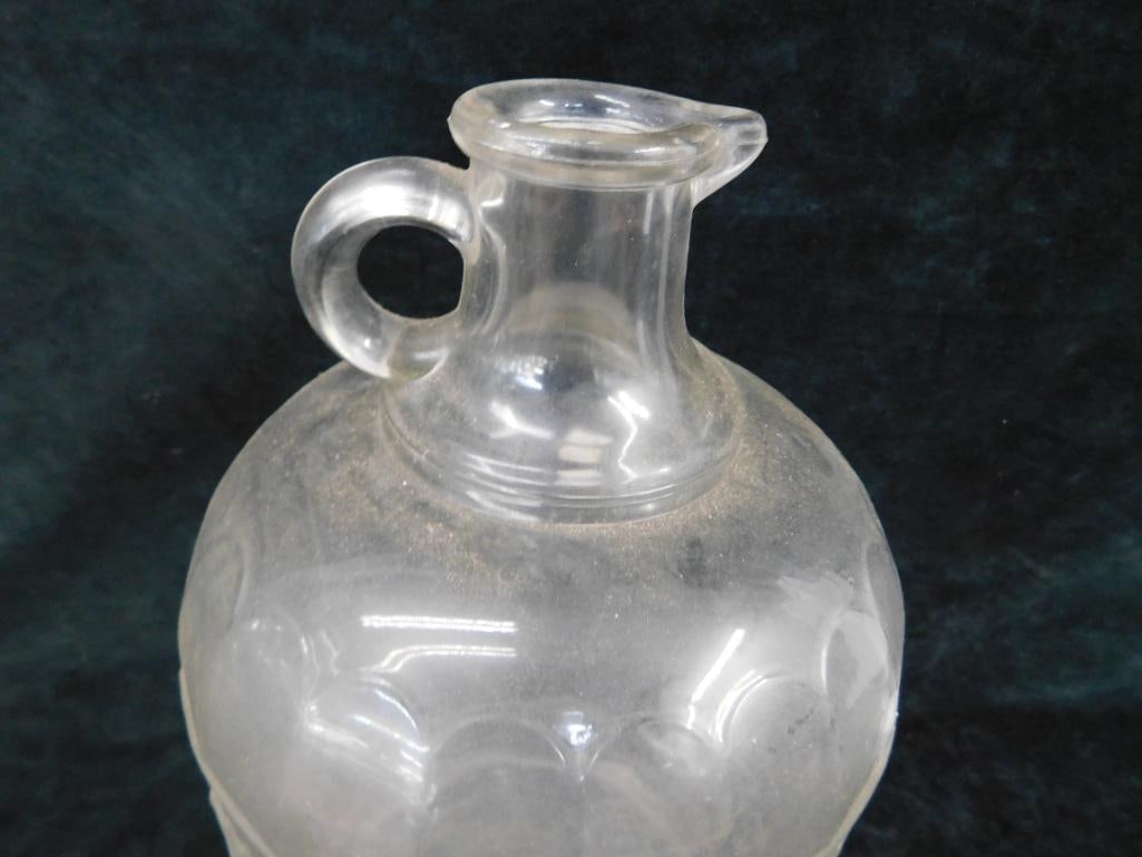 Vintage Embossed White House Vinegar Jug - 1 Gallon - Has Ding - 2