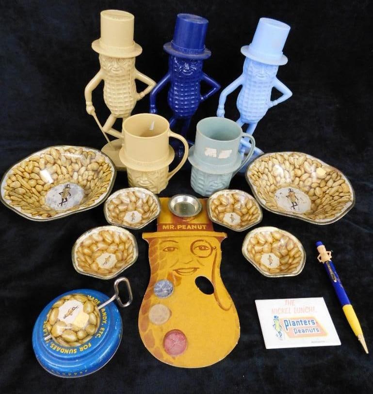 Lot of Planters "Mr. Peanut" Advertising Items (1 of 13)