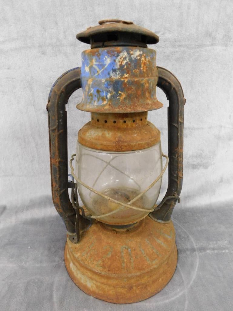 Dietz Railroad Lantern - No Handle - 13.5" x 8" - 7